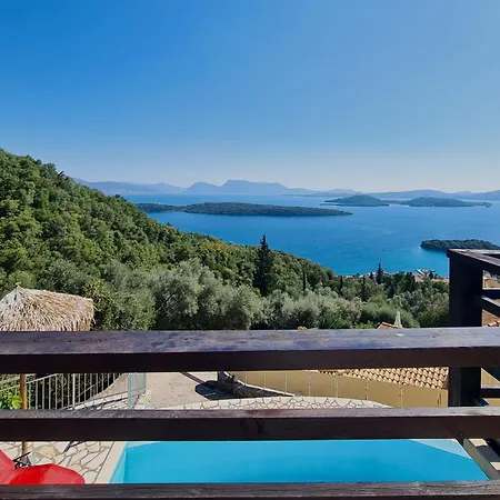 Samsel - Amazing Seaviews, Infinity Pool, Privacy, Close To The Willa Nydri (Lefkada)